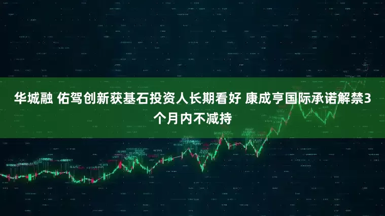 华城融 佑驾创新获基石投资人长期看好 康成亨国际承诺解禁3个月内不减持