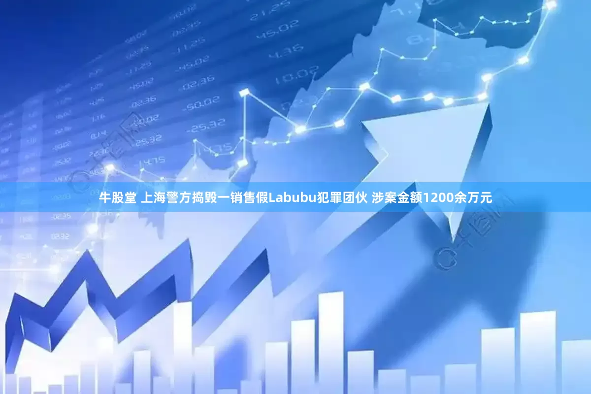 牛股堂 上海警方捣毁一销售假Labubu犯罪团伙 涉案金额1200余万元