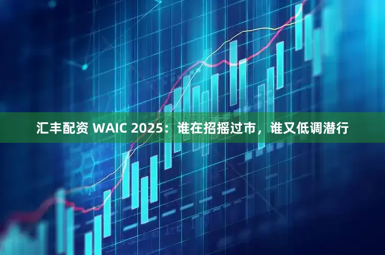 汇丰配资 WAIC 2025:谁在招摇过市,谁又低调潜行
