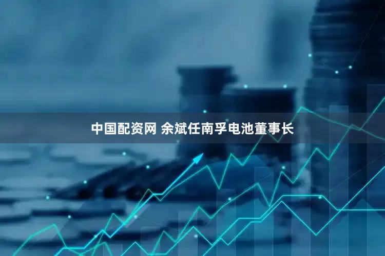 中国配资网 余斌任南孚电池董事长
